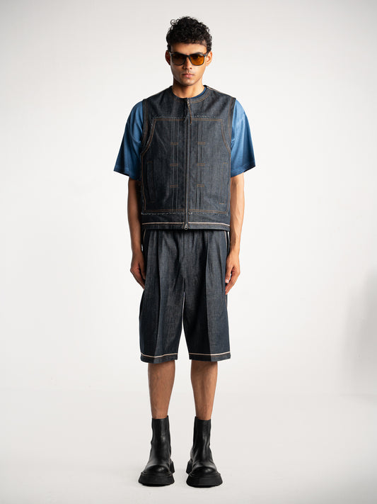 Selvedge Denim Vest