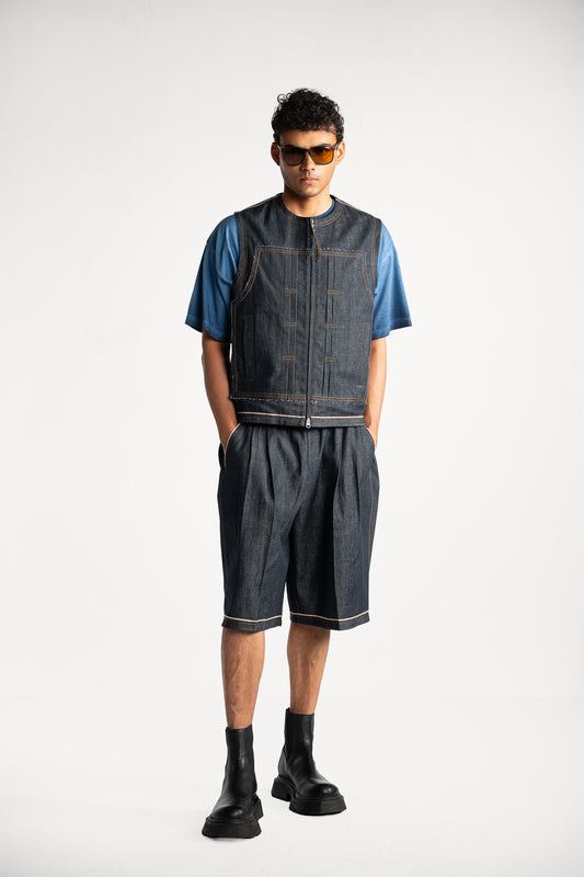 Selvedge Denim Vest