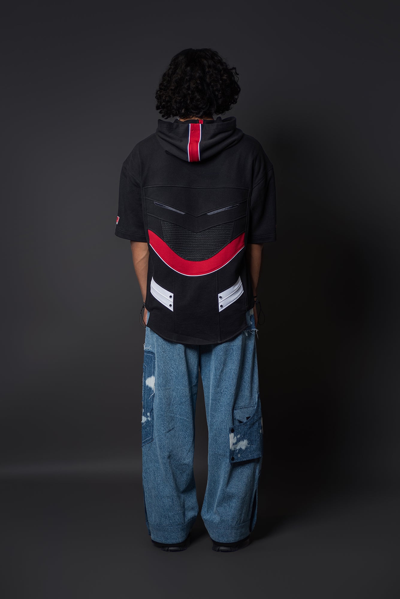 N1 Racing Panelled Hoodie