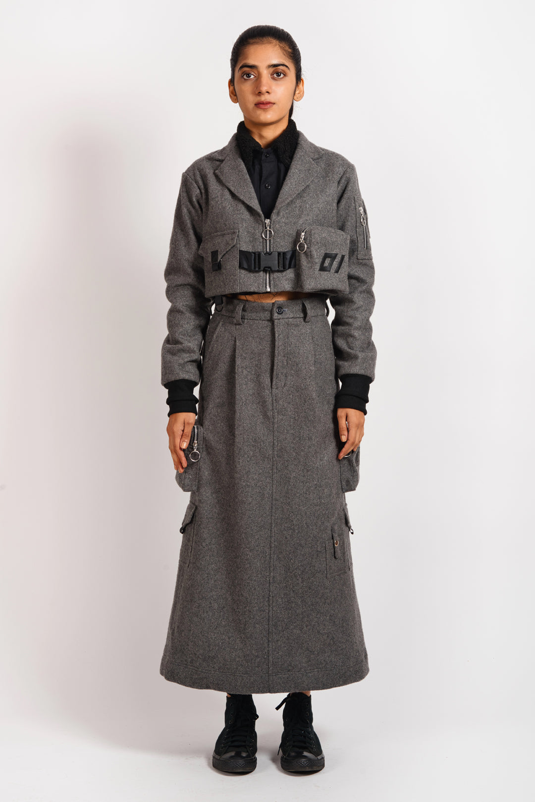 Long Utility Skirt