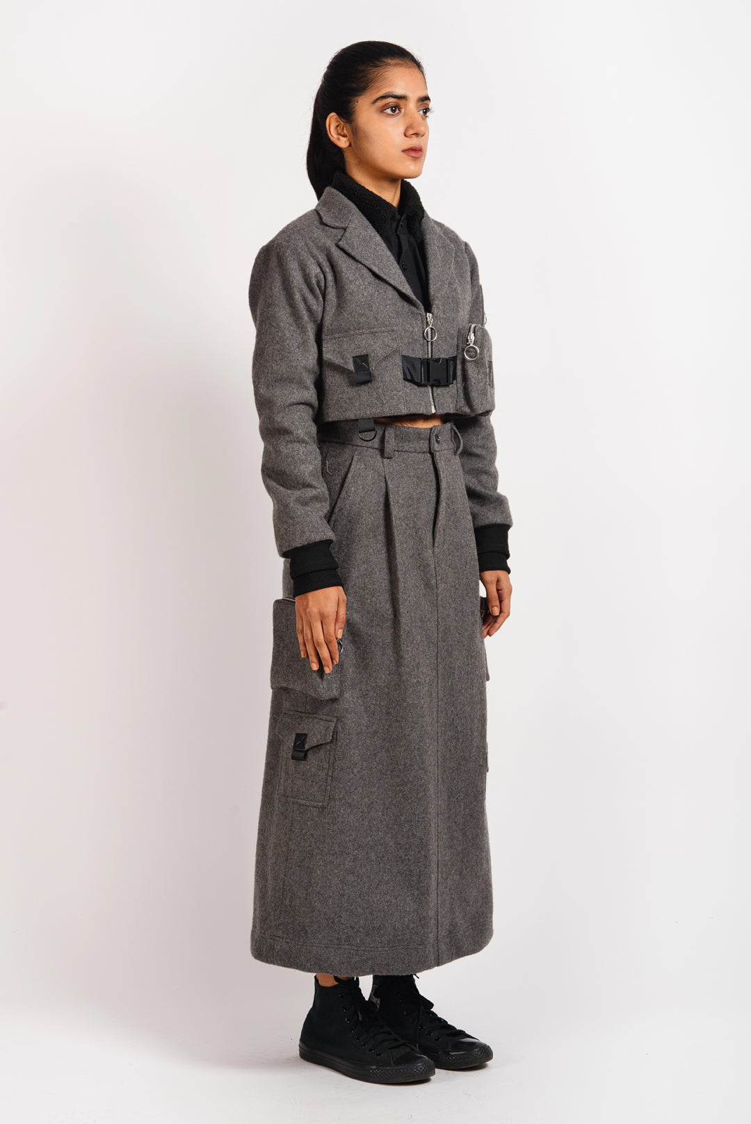 Long Utility Skirt