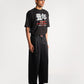 Twill Pleated Racing Pants