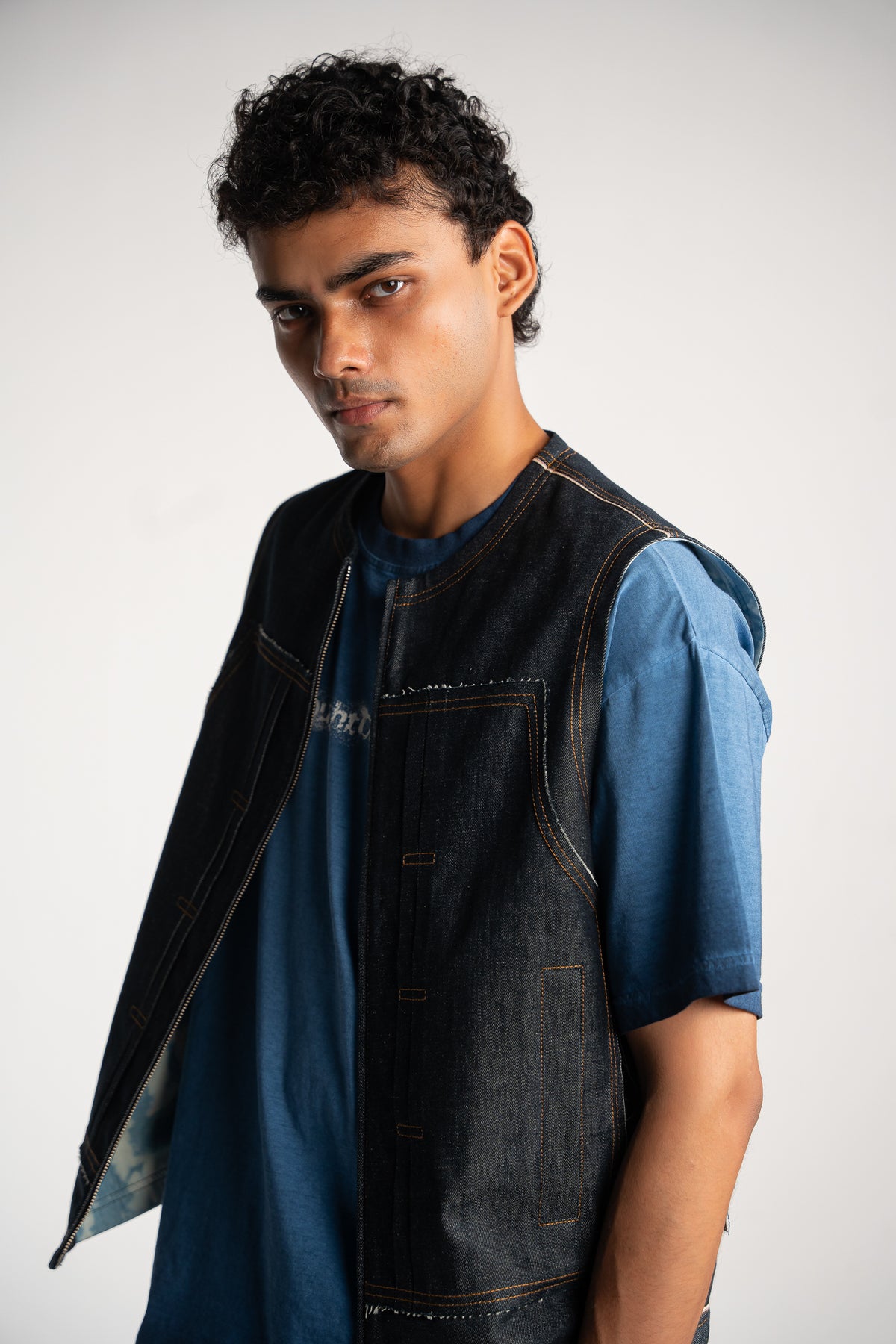 Selvedge Denim Vest