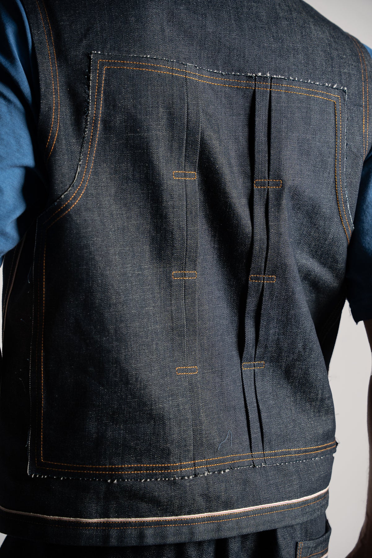 Selvedge Denim Vest