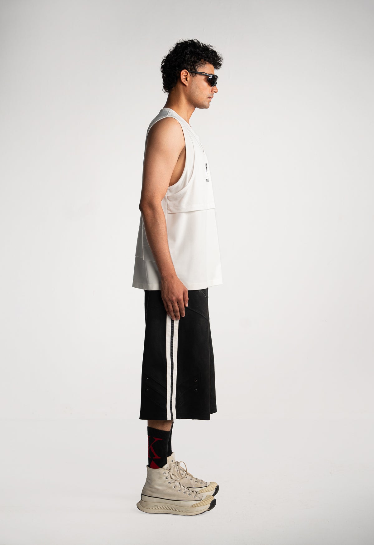 Suede Racing Shorts