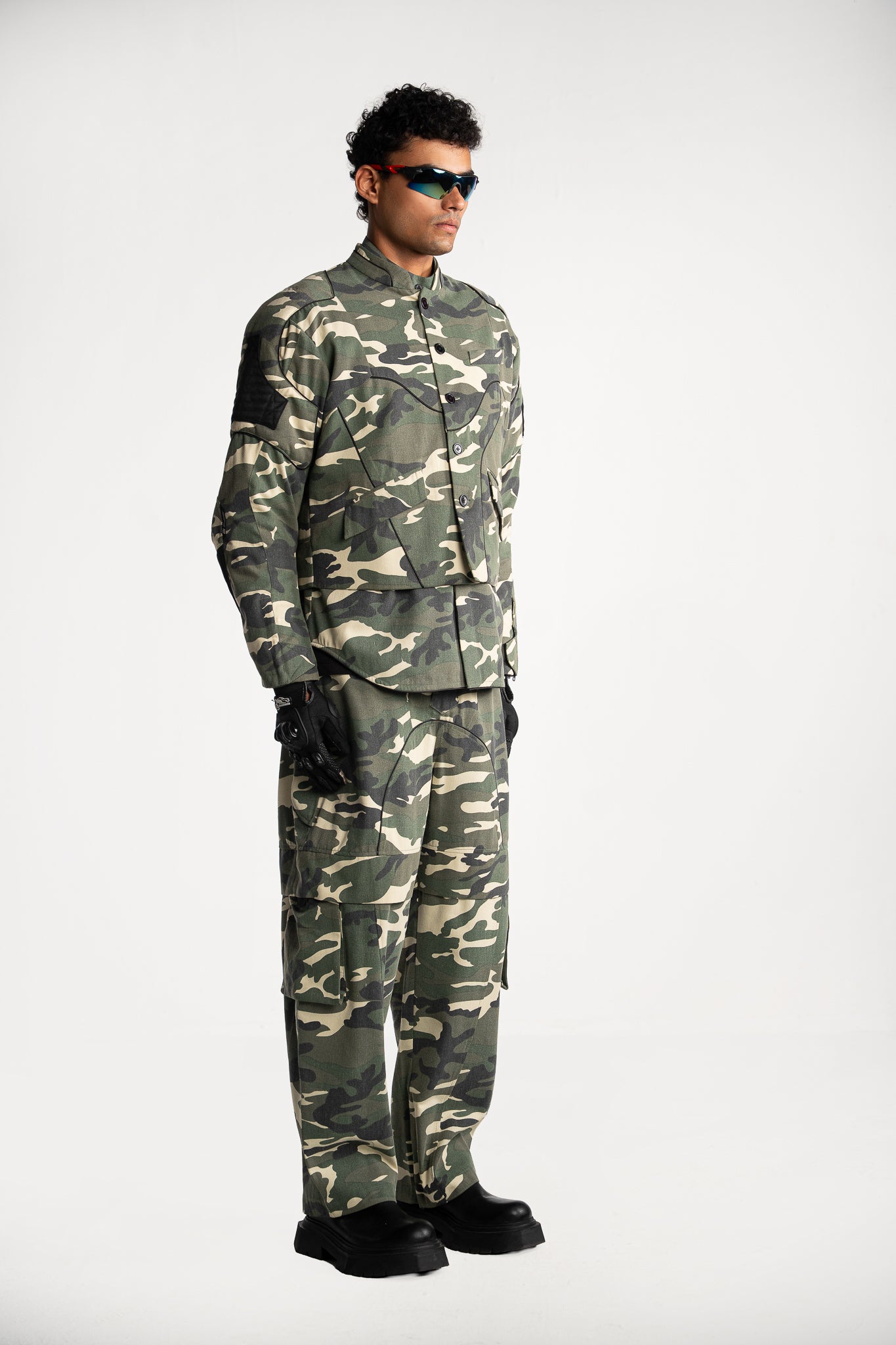 Bandgala-Racing Jacket Hybrid