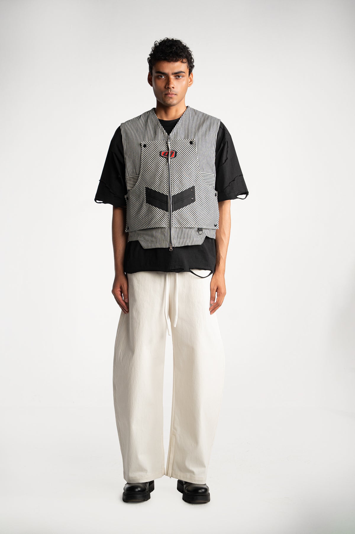 Utility Pinstripe Racing Vest