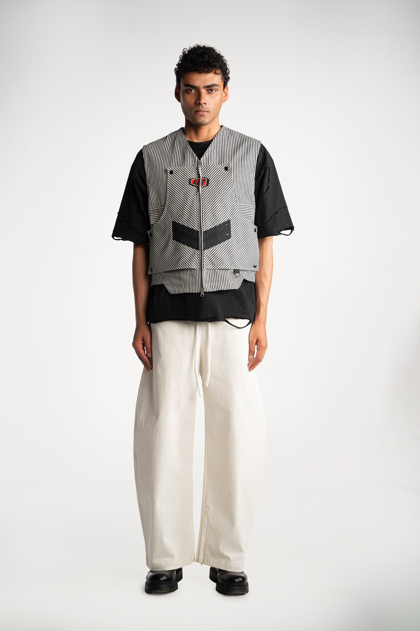 Utility Pinstripe Racing Vest