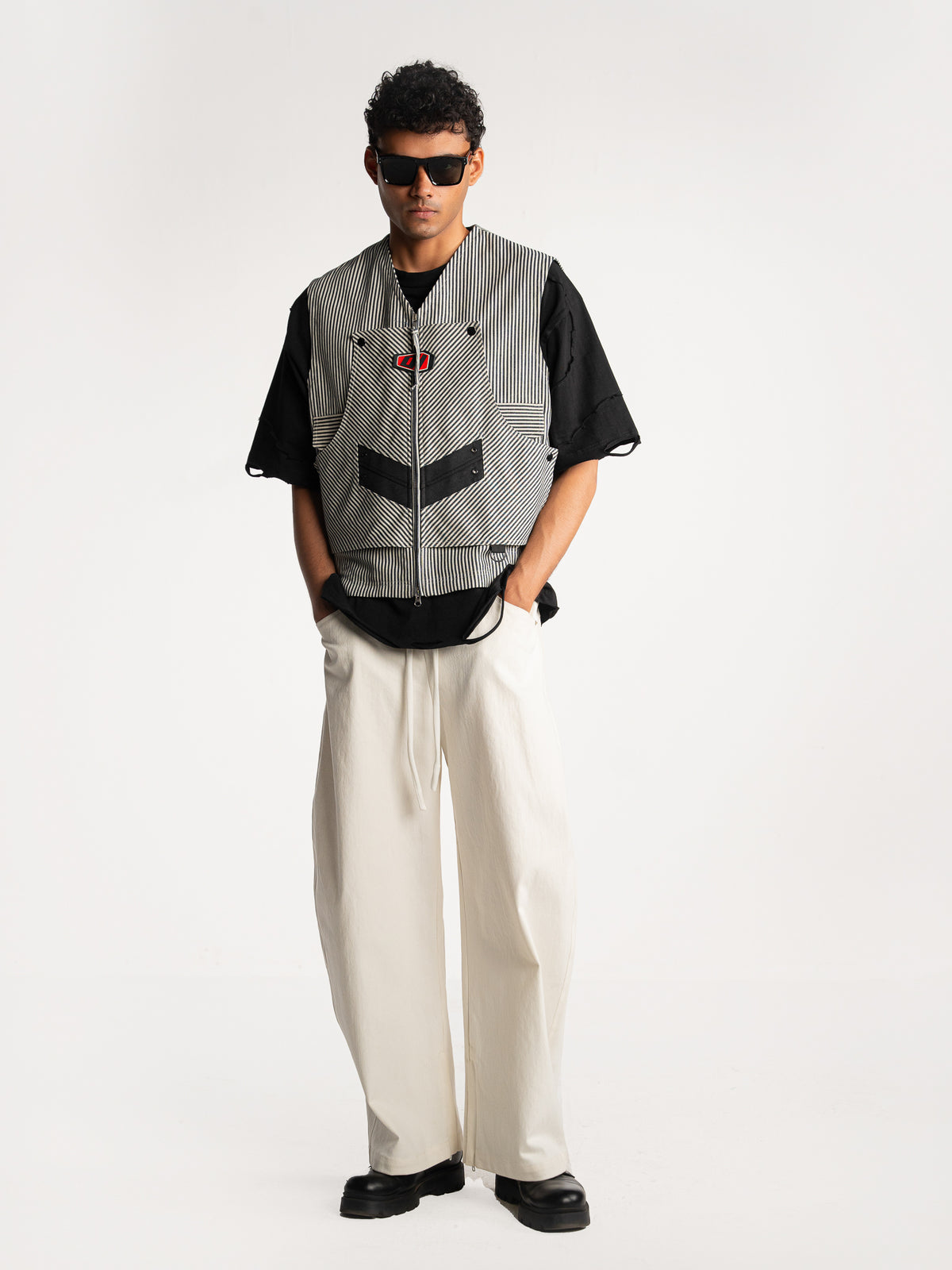 Utility Pinstripe Racing Vest