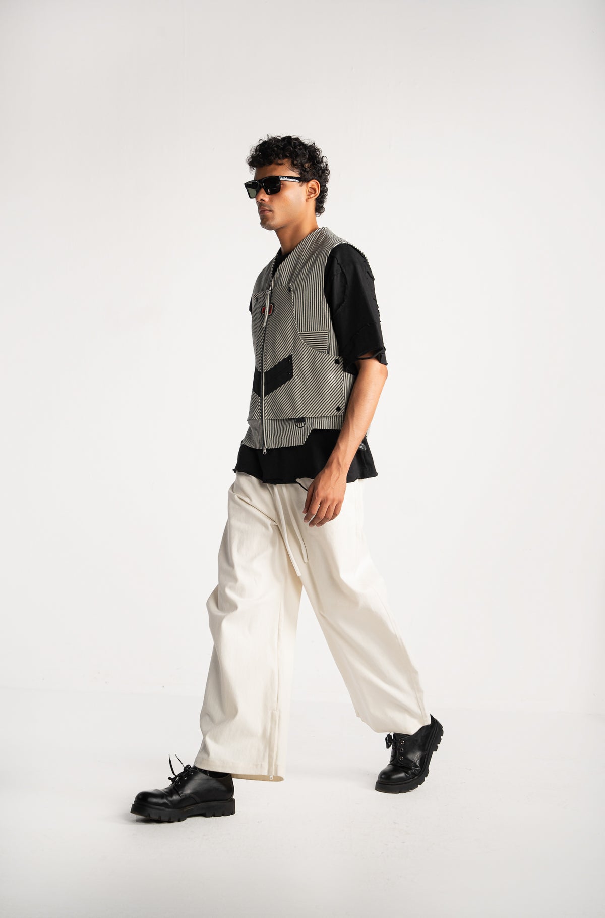 Utility Pinstripe Racing Vest