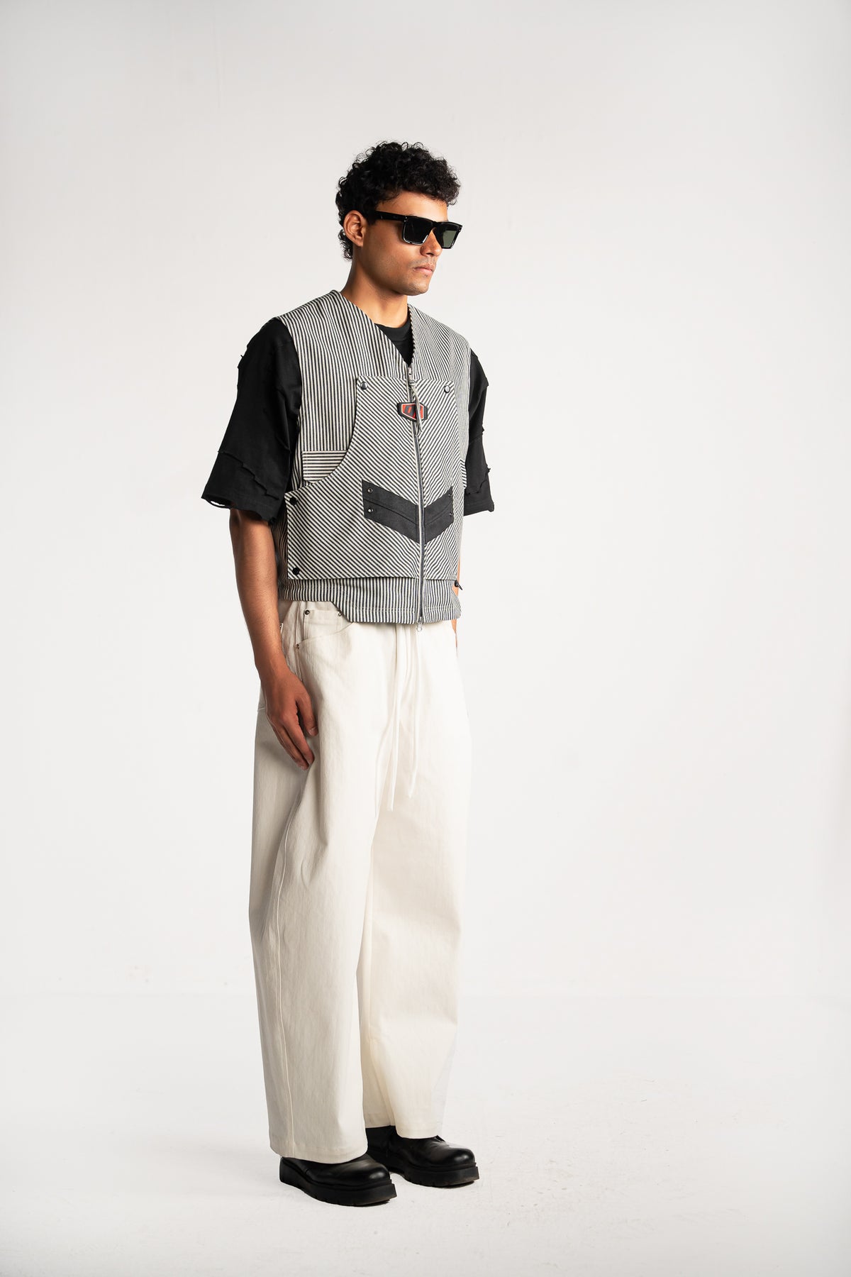 Utility Pinstripe Racing Vest