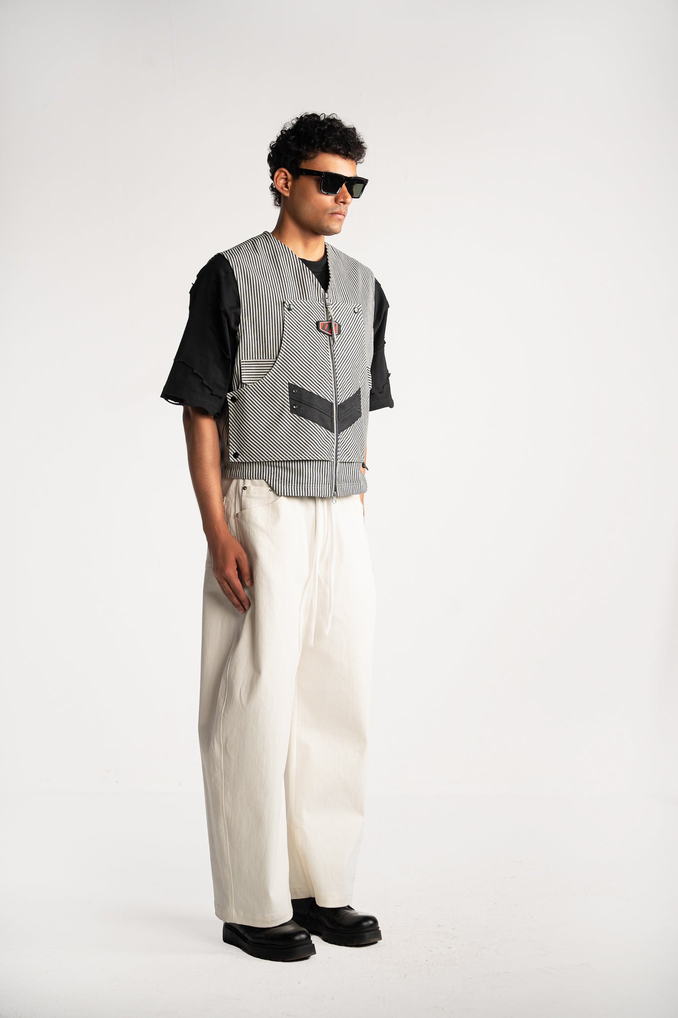 Utility Pinstripe Racing Vest