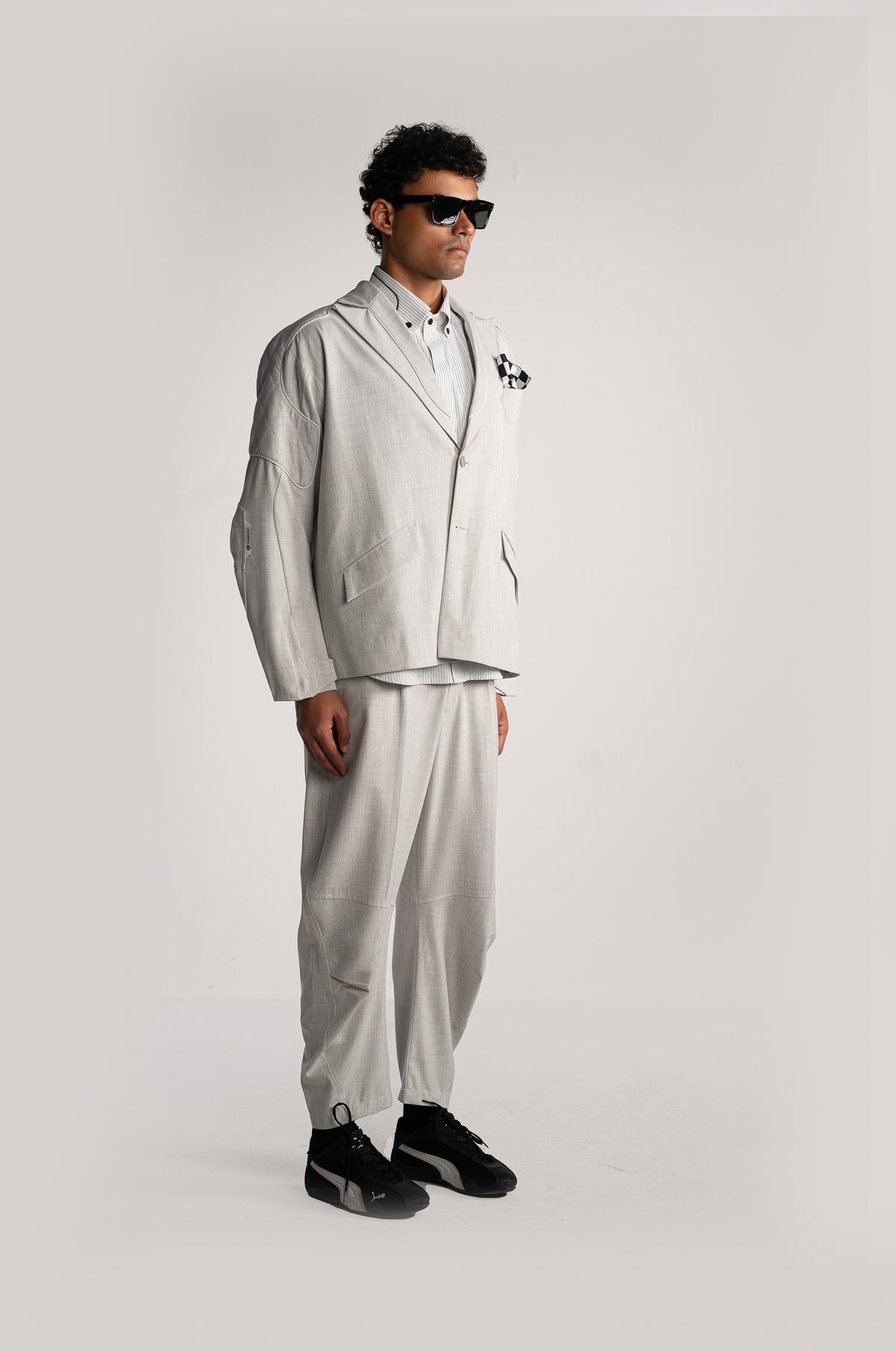 Japanese Knee Pleated Jogger