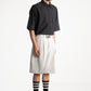 Light Grey Racing Shorts