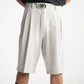 Light Grey Racing Shorts