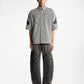 Grey Pinstripes Official Racing Shirt