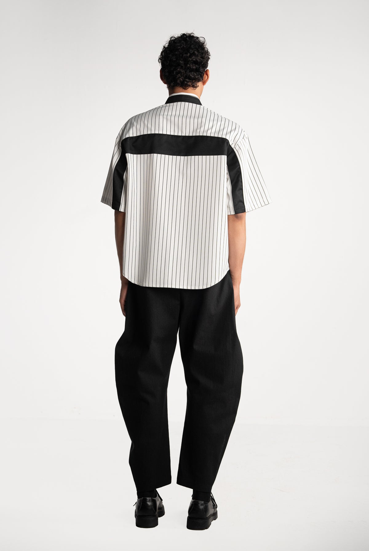Pinstripe Track Shirt