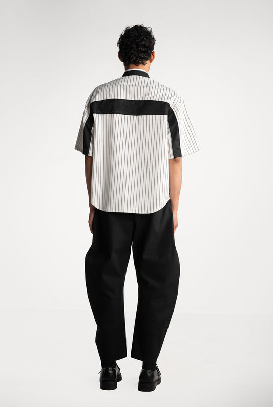 Pinstripe Track Shirt