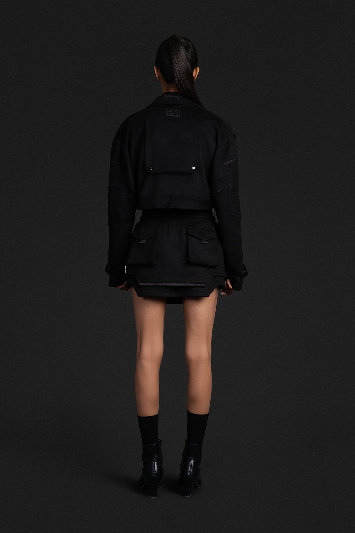 Cropped Utility Jacket