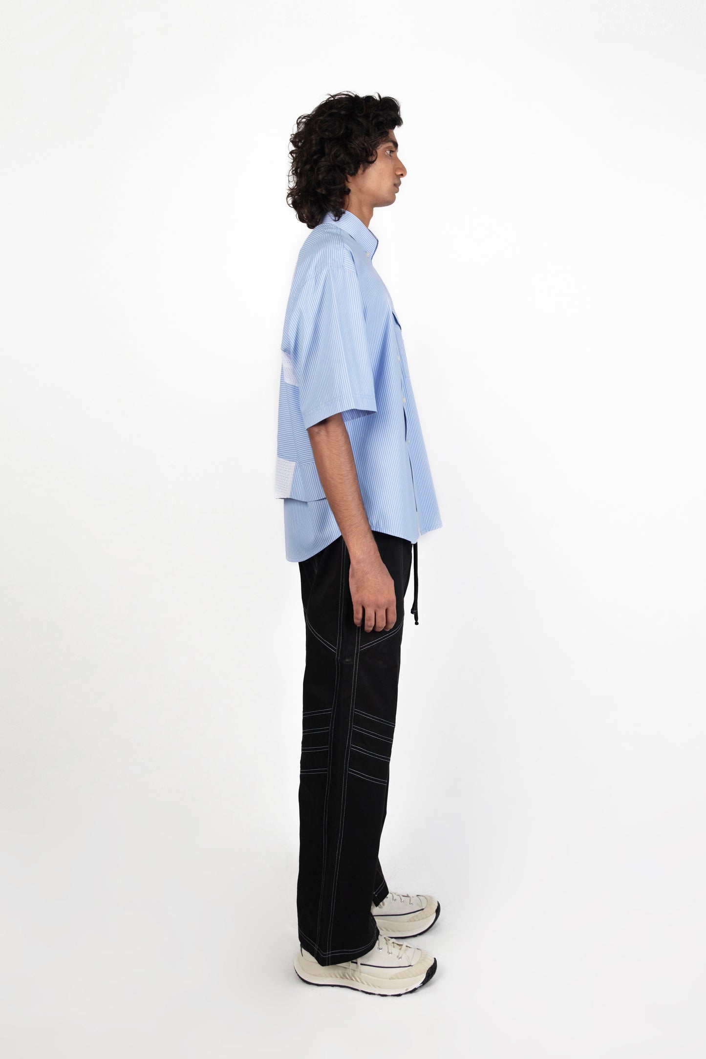 Half Sleeves Biker Shirt