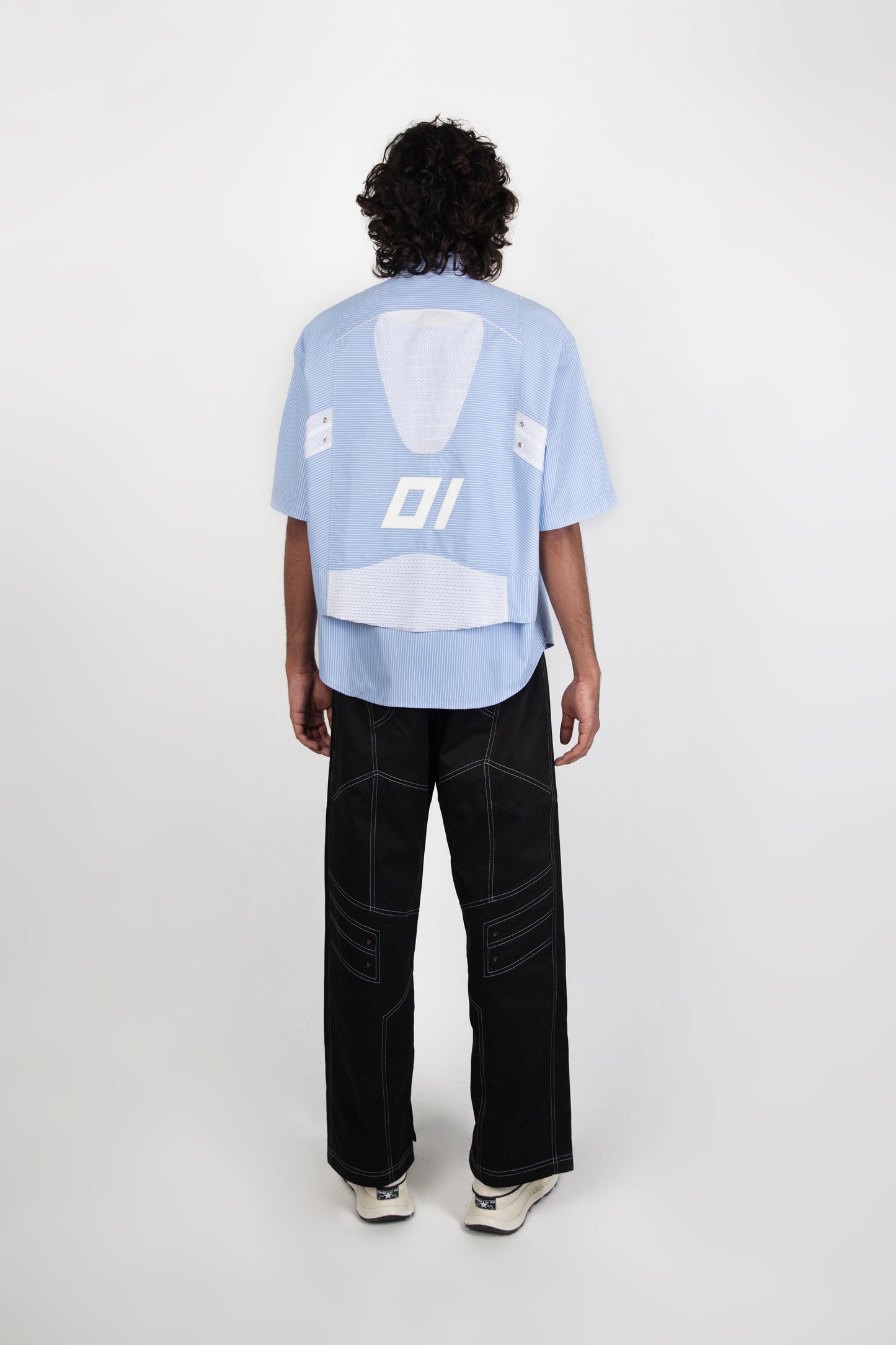 Half Sleeves Biker Shirt
