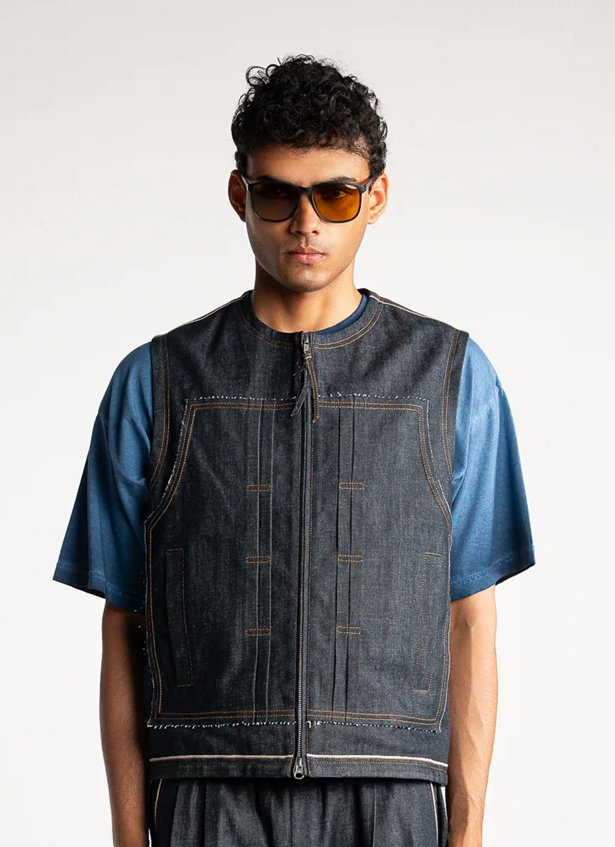 Selvedge Denim Vest
