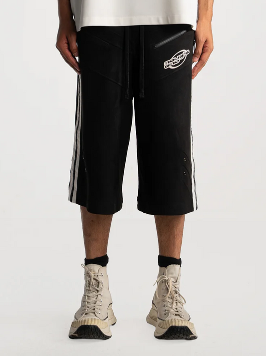 Suede Racing Shorts