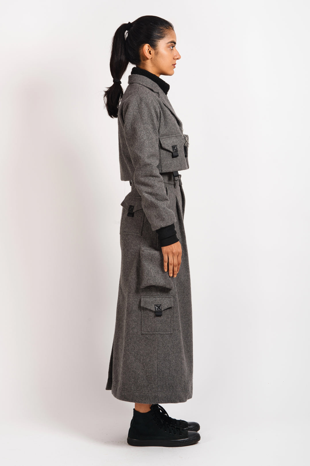 Long Utility Skirt